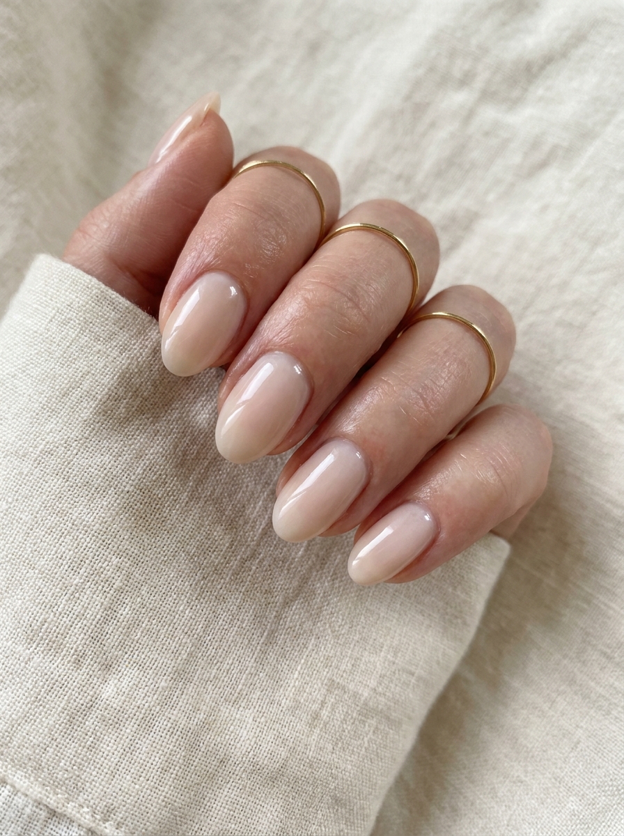 Elegant Nude Nägel als Nude Nägel Inspiration 2026